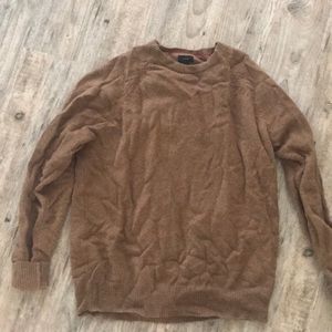 Large brown men’s j crew sweater